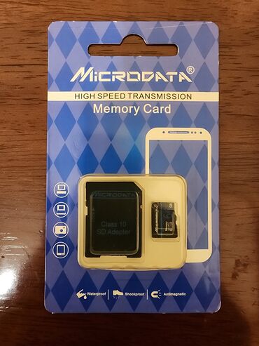 video maqnitofon: MicroData yaddaş kartı 64gb. 1 ədədi 20 Azn
