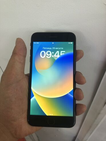 обмен телефонов айфон: IPhone 8 Plus, Колдонулган, 256 ГБ, Кара, Коргоочу айнек, 91 %