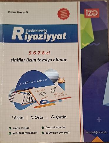 Kitablar və jurnallar: Riyaziyyat və Məntiq üzrə hazırlıq kitabları dəsti Dəstəyə daxildir: - — 3