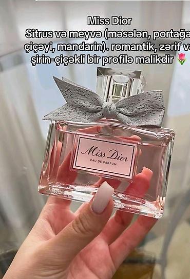 bleu de chanel qiyməti: Miss Dior Eau de Parfum - Ətir profili: Sitrus və meyvə notları — 1