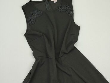 beżowe sukienki midi: Sukienka, S, stan - Idealny