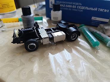 Avtomobil modelləri: KamAz, 2023 il, 1:43, Plastik, Ödənişli çatdırılma — 21