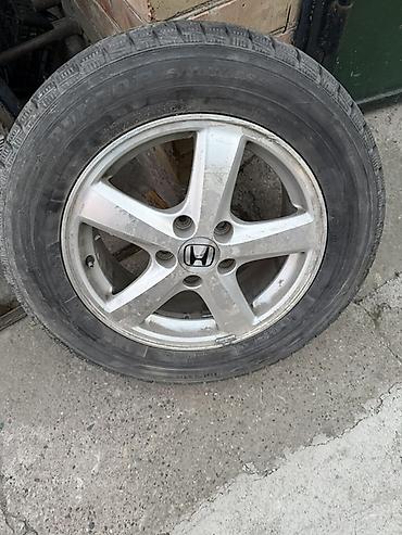 бир: Комплект: колесо в сборе для Honda. - Диск: легкосплавный, 5 спиц — 1