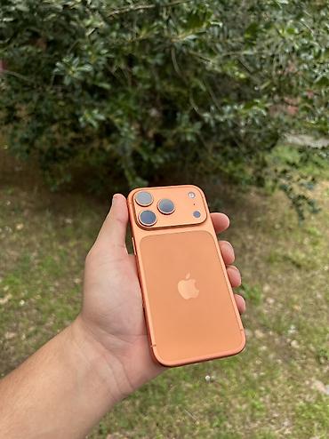 note 14 pro plus: IPhone 17 Pro, 256 GB, Narıncı, Face ID, Simsiz şarj, Sənədlərlə — 1