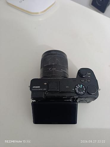 sony kamera: Беззеркальная камера Sony α6600 с объективом E 50mm f/1.8 OSS — 2