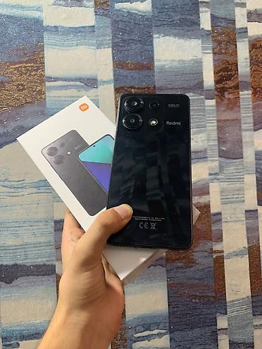 tesla adaptor: Redmi Note 13, 128 GB, rəng - Qara, Barmaq izi, Face ID, Sənədlərlə — 1