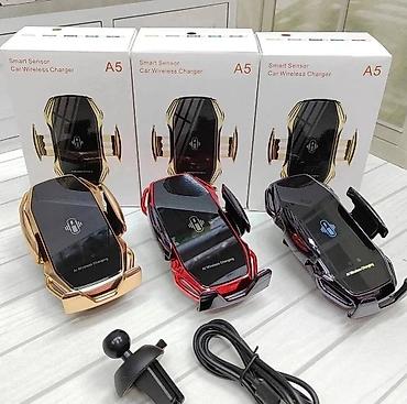 micro: Автомобильный держатель с беспроводной зарядкой Smart Sensor Car — 3