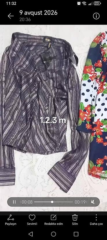 klasik şalvar modelleri: Kargo ciblikli cins şalvarlar dəsti - Material: cins (denim) - — 10