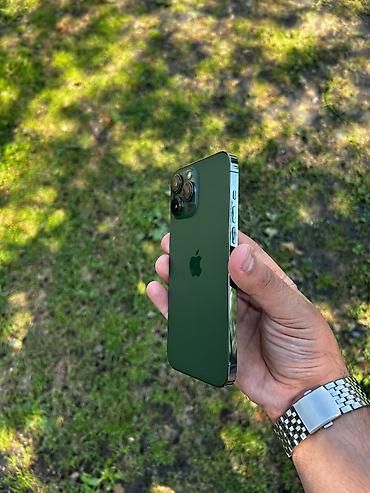 iphone x max ikinci el: IPhone 13 Pro Max, 256 GB, Alpine Green, Face ID, Simsiz şarj — 1