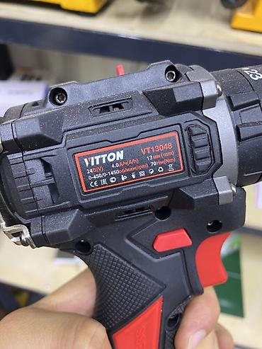 Электроинструменты: Аккумуляторная дрель-шуруповерт VITTON VT13048 - Напряжение: 24V - — 3