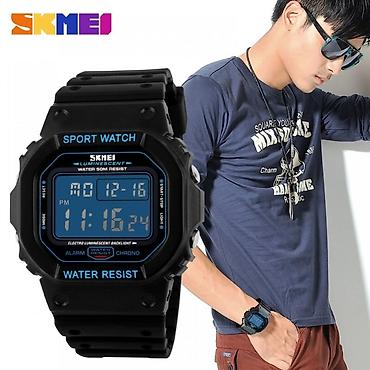 iphone whatch: Спортивные электронные часы SKMEI (квадратный дисплей) Основные — 5