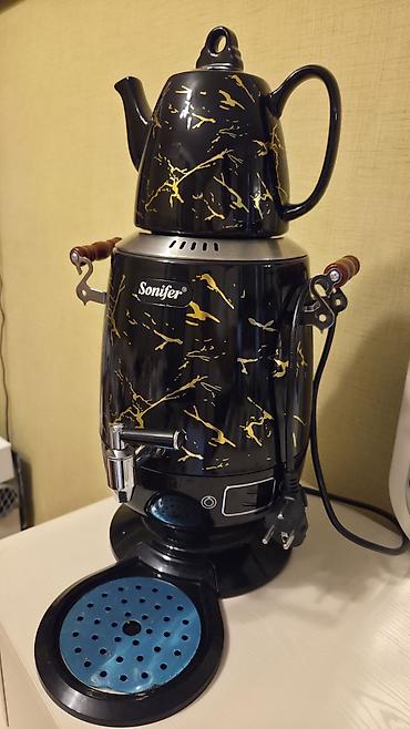 İşlənmiş Elektrik Samovar, 4 l, Ünvandan götürmə