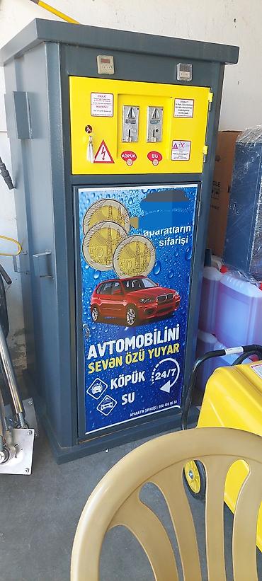 Avtoyuma aparatları: 1 manatliq 50 qəpiklik avtoyuma avadanliqlar satisi yerində — 2