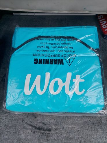 wolt qeydiyyat: Wolt çantası yenidi, şirketden 100 manata alınıb istifade olunmayıb