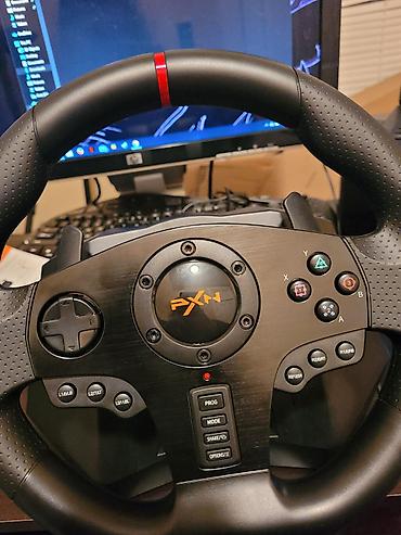 pxn v9: PXN yarış sükan dəsti – oyun konsolu və PC üçün sükan + pedallar - — 5