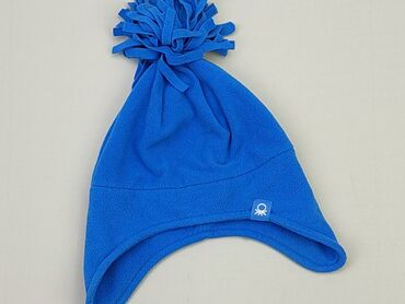 niebieska czapka: Czapka, 48-49 cm, stan - Bardzo dobry