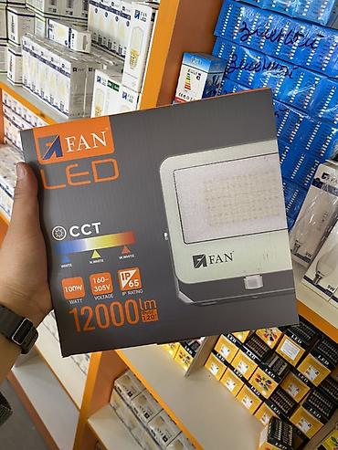 Прожекторы: Прожектор светодиодный FAN LED, модель FAN-EK05-E CCT-100W - — 1