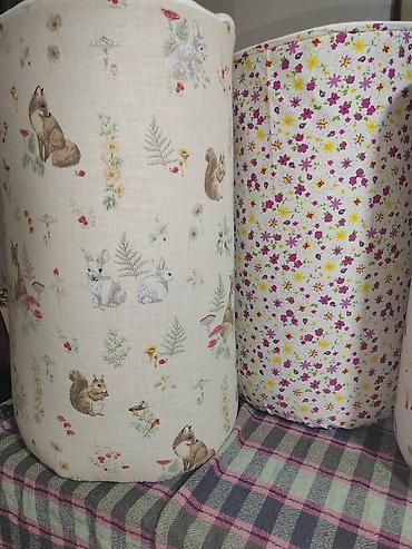 Other textile: Dekorativne i praktične korpe/organizeri od tekstila za dečiju sobu - — 8