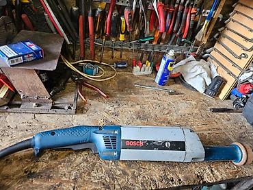 električno rende za drvo: Bosch električni ravnjač/brušilica cevi (dugačak vrat) Masina je — 1