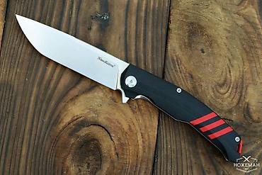 Охота и рыбалка: Нож складной fat dragon-nimo knives r11black, сталь d2, рукоять g10 — 3