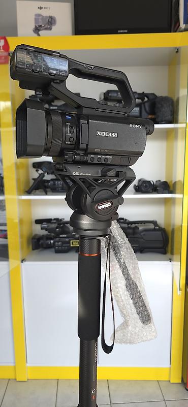 Videokameralar: Sony XDCAM X70 peşəkar videokamera + COMAN Q5S video başlıq və karbon — 5