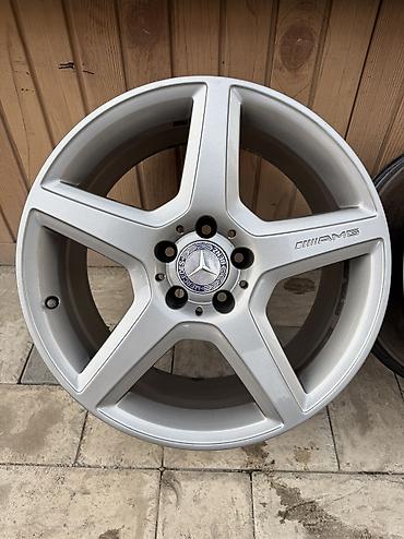 mersedes diskləri: Литые Диски R 18 AMG, Комплект, отверстий - 5, Б/у — 6
