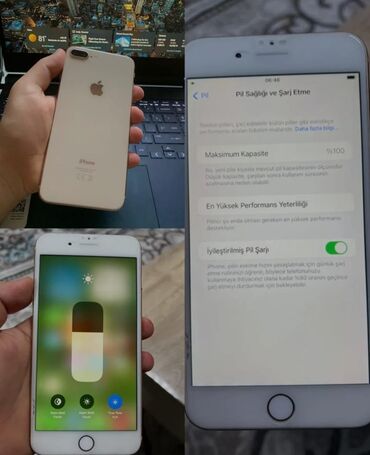 Apple iPhone: IPhone 8 Plus, 128 GB, Ağ