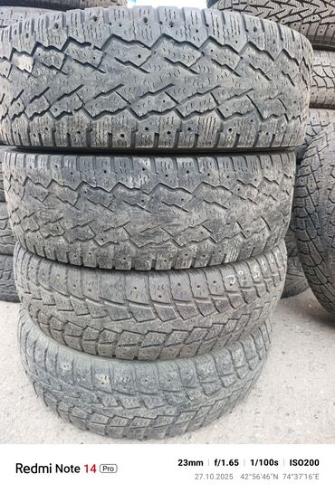 купить резину в бишкеке: Шины 225 / 75 / R 16, Зима, Б/у, Комплект, Легкий коммерческий транспорт (C/LT), Корея, Kumho