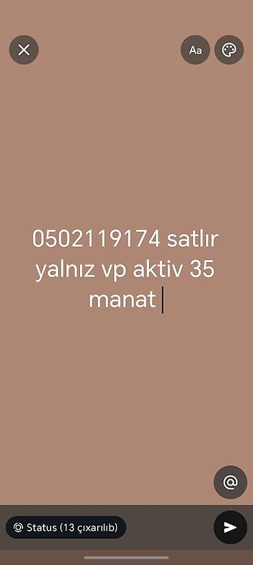 Infiniti: Nömrə satışı: 0502119174 - Format: 050 (AZERCELL ) mobil nömrə - — 1