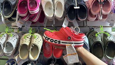обувь 28 размер: Сабо, 32, Crocs, Новый, цвет - Розовый, Платная доставка