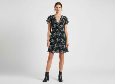 sukienki z łańcuszkiem: H&M, Sukienka damska, rozmiar 2XS