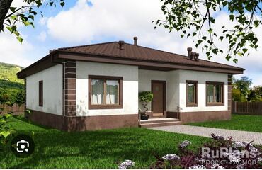дом возле речки: Дом, 100 м², 4 комнаты, Собственник, Старый ремонт