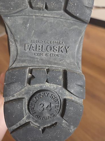 triko dest: Pablosky uşaq ayaqqabısı - Brend: Pablosky (Made in Spain) - Ölçü: 34 — 4