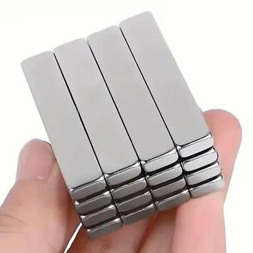 rucni nosko: Jaki neodimijumski šipkasti magneti 50x10x2mm T-32 NOVO — 9