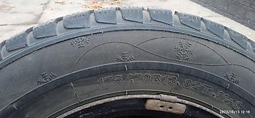 бу шына: Колеса в сборе 175 / 70 / R 13, Зима, Б/у, Комплект, Легковые, Железные, отверстий - 4 — 3