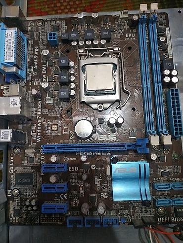 socket 1151: Материнская плата для ПК, Б/у, Asus, LGA1155, Micro-ATX — 1