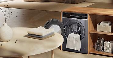 clean: Стиральная машина с сушкой, Новый, Встраиваемая, Ультра узкая — 4
