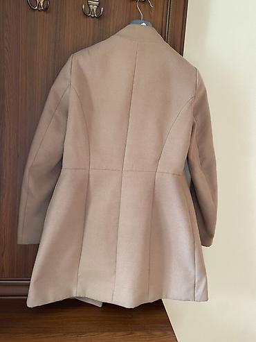 klassik geyimler: Palto, PULL&BEAR, L, rəng - Bej — 1