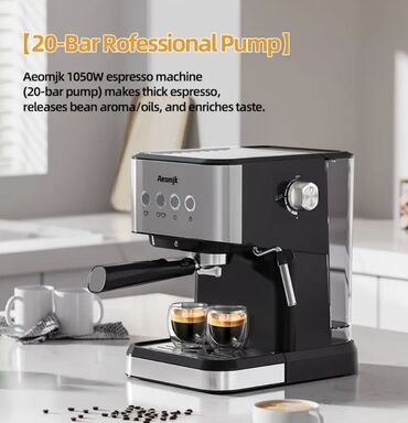 Кофеварки: Кофемашина Полуавтоматическая, С капучинатором, Новый