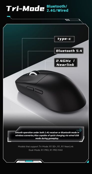 Mauslar: VXE R1 Series “Dragonfly” Oyun Mousu -Ideal vezziyetdedir, iki ay — 11