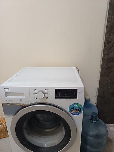 paltaryuyan 2 ci el: Paltaryuyan maşın Beko, 8 kq, İşlənmiş, Avtomat, Qurutmasız — 1