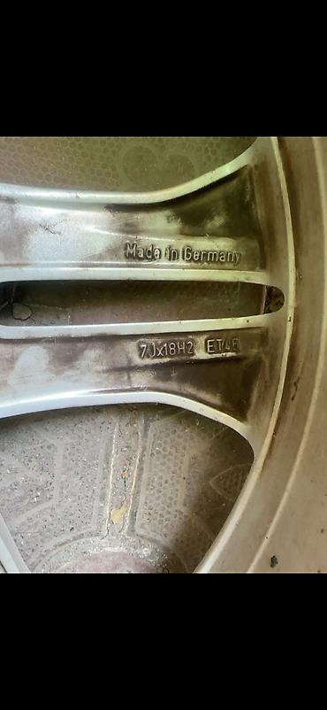 michelin шины цена: Литые Диски R 18 AMG, Комплект, отверстий - 5, Б/у — 3