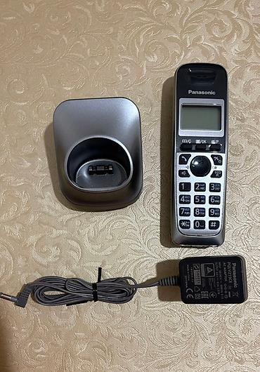 Stasionar telefonlar: Stasionar telefon Panasonic, Simsiz, Yeni, Ödənişli çatdırılma, Pulsuz çatdırılma, Rayonlara çatdırılma — 5