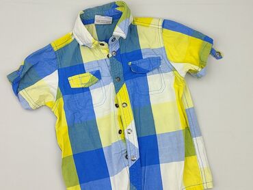 klapka tesla punk 220w: Shirt 3-4 years, condition - Very good, pattern - Cell, color - Multicolored