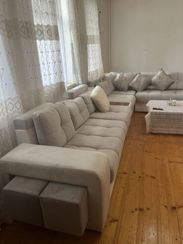 metbex ucun kunc divanlari: Künc divan, Qonaq otağı üçün, Açılmayan