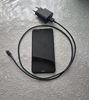 nokia internet: Nokia 5.1 Plus (X5), 32 GB, rəng - Qara, Sensor — 1