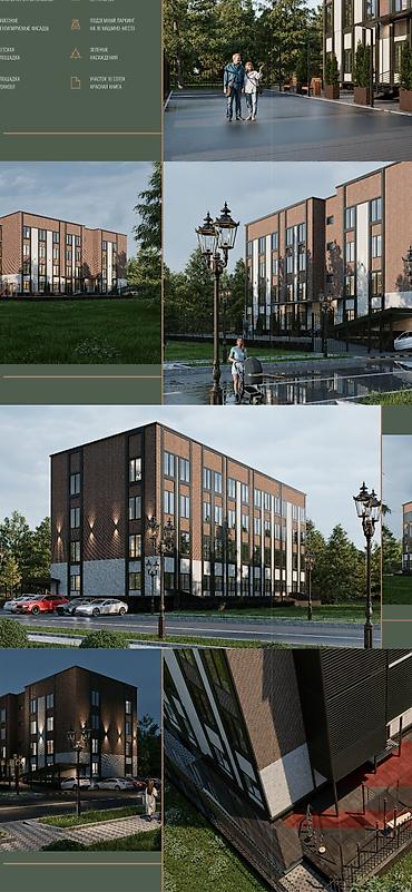 малосемейных: 1 комната, 34 м², ул. Баялинова / Орозбекова Малосемейка, 2 этаж, ПСО (под самоотделку) — 1