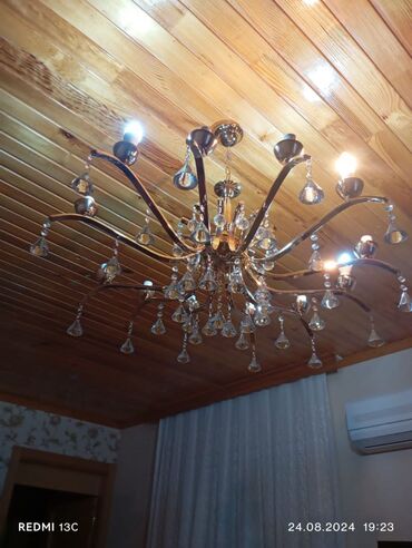 lyustur: Çılçıraq, 10 və daha çox lampa