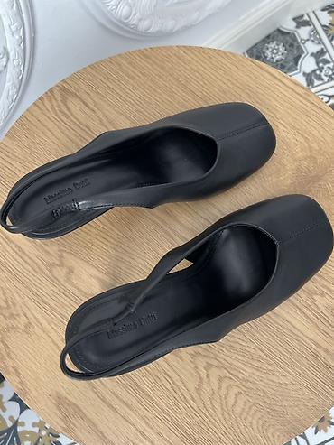 massimo: Massimo Dutti qadın ayaqqabısı - Model: slingback (arxa hissəsi — 4