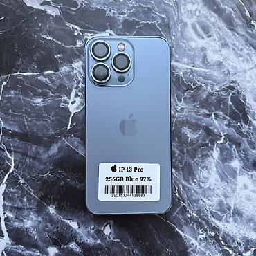 Apple iPhone: IPhone 13 Pro, Б/у, 256 ГБ, Pacific Blue, Защитное стекло, 97 % — 12